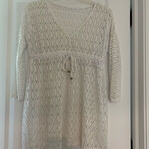 White Lace Cover-Up